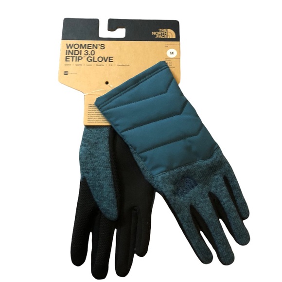 The North Face Accessories | The North Face Womens Indi 3.0 Etip Gloves | Color: Black/Blue | Size: Medium | Watercolor1's Closet